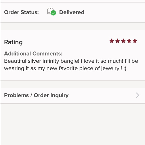 New Sterling silver Infinity Bangle 7 inches - Picture 7 of 7